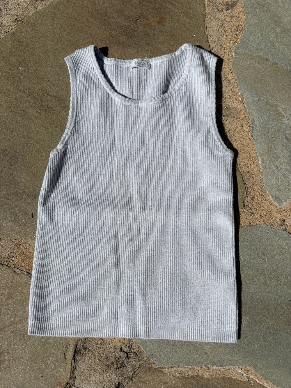 Brandy Melville light blue Ribbed Tank